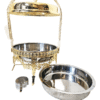 Luxurious Golden Chafing Dish – Elegant Serving for Special Occasions - Image 3