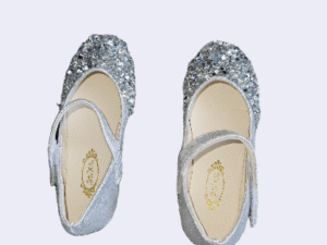Shine Crystal Princess Shoes for Girls
