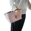 Clara Pink Handbag – Elegance Meets Everyday Charm - Image 3