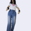 Elect Premium Women's Blue Bell Jeans - Image 2