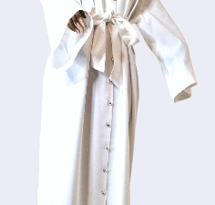 Kyleen  White Long Dress for Elegant Women