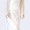 Elegant Celebrity Wedding Gown – White - Image 4