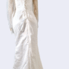 Elegant Celebrity Wedding Gown – White - Image 2