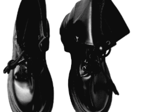 Fela Black High Heels Boot for Smart Girls