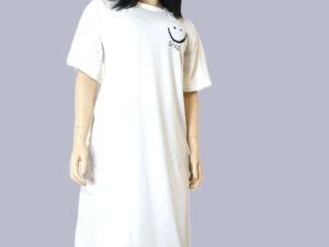 Smile White Dress For Elegant Smart Women