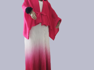 Royal Pleated Skirt and Top Set for Women